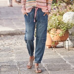 Sundance Clothing Jolienne Joggers US Sz 4 Riverwash